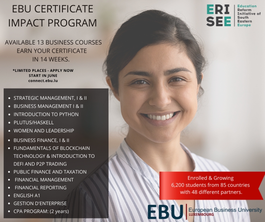 Boost your employability and career with scholarship program at Luxembourg Business University!